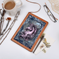 Enchanted Unicorn Vegan Leather Journal – Fantasy Medieval Engraved Look Notebook
