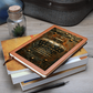 Royal Crown Vegan Leather Journal – Fantasy Medieval RPG Engraved Look Notebook