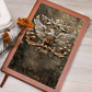 Heraldry Embossed Look Eagle Journal – Medieval Fantasy Notebook