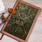 Crossed Swords Vegan Leather Journal – Medieval RPG Fantasy Engraved Look Notebook