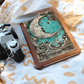 Moon Goddess Vegan Leather Journal – Fantasy Celestial Engraved Look Notebook
