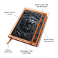 Roaring Lion Vegan Leather Journal – Embossed-Looking Medieval Notebook, Regal Lion Head Diary, Gothic Warrior Planner, Mythical Leatherboun
