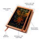 Phoenix Rising Vegan Leather Journal – Fantasy Engraved Look Notebook for RPG & Writers