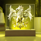 Heraldry Embossed Look Griffin Plaque – Regal Fantasy Light Panel