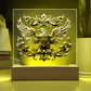 Heraldry Embossed Look Eagle Plaque – Regal Crest Fantasy Light Panel