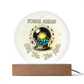 Forge Ahead – Stay True. Rise Again. | Inspirational Crystal Acrylic Plaque Gift