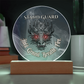 Stand Guard Dragon Plaque – Hold Ground Breathe Fire Acrylic Decor