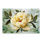 Peony Metal Kitchen Backsplash Panel, Stained Glass Inspired Wall Art