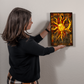 Sun & Moon – Stained Glass Style Metal Wall Art