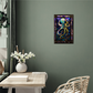 Octopus – Stained Glass Style Metal Wall Art