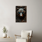 Bravorn | Bear Metal Wall Art – High Gloss Print with Embossed-Style Detail (Not 3D)
