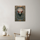 Pyrrhos | Falcon Metal Wall Art – High Gloss Print with Embossed-Style Detail (Not 3D)