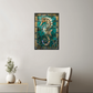 Seahorse – Stained Glass Style Metal Wall Art