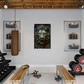 Thalor | Lion Metal Wall Art – High Gloss Print with Embossed-Style Detail (Not 3D)