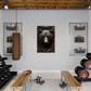 Bravorn | Bear Metal Wall Art – High Gloss Print with Embossed-Style Detail (Not 3D)
