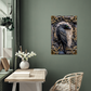 Corvex | Raven Metal Wall Art – High Gloss Print with Embossed-Style Detail (Not 3D)
