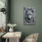 Vorenth | Wolf Metal Wall Art – High Gloss Print with Embossed-Style Detail (Not 3D)
