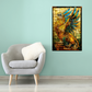 Griffin – Stained Glass Style Metal Wall Art