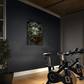 Thalor | Lion Metal Wall Art – High Gloss Print with Embossed-Style Detail (Not 3D)