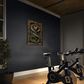 Virexis | Serpent Metal Wall Art – High Gloss Print with Embossed-Style Detail (Not 3D)