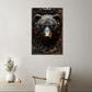 Bravorn | Bear Metal Wall Art – High Gloss Print with Embossed-Style Detail (Not 3D)