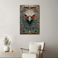 Pyrrhos | Falcon Metal Wall Art – High Gloss Print with Embossed-Style Detail (Not 3D)