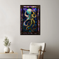 Octopus – Stained Glass Style Metal Wall Art