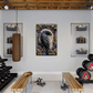Corvex | Raven Metal Wall Art – High Gloss Print with Embossed-Style Detail (Not 3D)