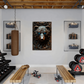 Bravorn | Bear Metal Wall Art – High Gloss Print with Embossed-Style Detail (Not 3D)