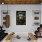 Thalor | Lion Metal Wall Art – High Gloss Print with Embossed-Style Detail (Not 3D)