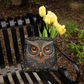 Layered-Looking Owl Tapestry Tote Bag – Earthy Boho Forest Style