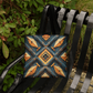 Layered-Looking Carved Wood Mandala Tote Bag – Rustic Boho Tribal Design