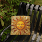 Boho Sunburst – Layered Look Tote Bag