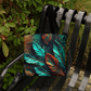 Layered-Looking Feather Tapestry Tote Bag – Boho Tribal Spirit Design