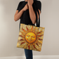 Boho Sunburst – Layered Look Tote Bag