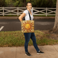 Boho Sunburst – Layered Look Tote Bag