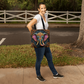 Layered-Looking Regal Elephant Tote Bag – Boho Luxe Sacred Guardian Design