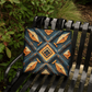 Layered-Looking Carved Wood Mandala Tote Bag – Rustic Boho Tribal Design