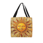 Boho Sunburst – Layered Look Tote Bag
