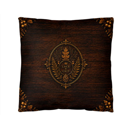 Otter Outdoor Pillow, Woodland Animal Decor, Polyester Patio Cushion, Rustic Cabin Accent, Nature Lover Gift