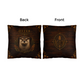 Otter Outdoor Pillow, Woodland Animal Decor, Polyester Patio Cushion, Rustic Cabin Accent, Nature Lover Gift