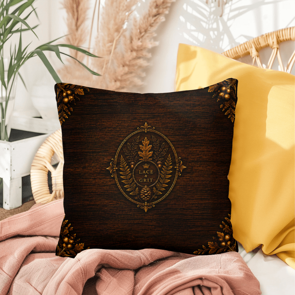 Otter Outdoor Pillow, Woodland Animal Decor, Polyester Patio Cushion, Rustic Cabin Accent, Nature Lover Gift