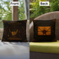 Natural Philosopher Cabinet of Curiosities Pillow, Dark Academia Throw Pillow, Library Decor Cushion, Museum Style Home Accent