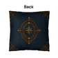 Osprey Coastal Pillow, Nautical Throw Pillow, Navy Coastal Cushion, Beach House & Lake House Decor, Coastal Grandma Style