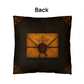 Natural Philosopher Cabinet of Curiosities Pillow, Dark Academia Throw Pillow, Library Decor Cushion, Museum Style Home Accent