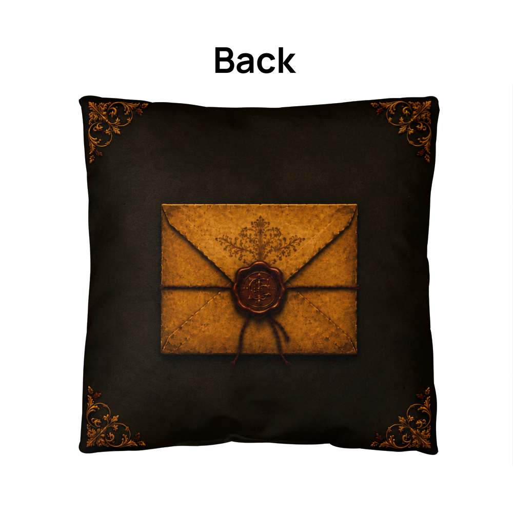 Natural Philosopher Cabinet of Curiosities Pillow, Dark Academia Throw Pillow, Library Decor Cushion, Museum Style Home Accent