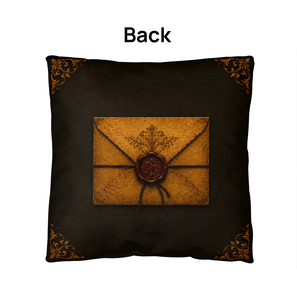 Antiquarian Cabinet of Curiosities Pillow, Dark Academia Throw Pillow, Library Decor Cushion, Museum Style Home Accent