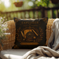 Explorer Cabinet of Curiosities Pillow, Dark Academia Throw Pillow, Library Decor Cushion, Museum Style Home Accent