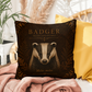 Badger Woodland Pillow, Rustic Throw Pillow, Cabin Decor Cushion, Lodge Style Accent, Wildlife Home Decor