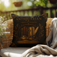 Antiquarian Cabinet of Curiosities Pillow, Dark Academia Throw Pillow, Library Decor Cushion, Museum Style Home Accent